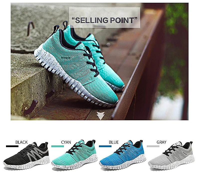 Socone 2017 Light Running Shoes for Men Breathable Athletic Sneakers Men Outdoor Textile Sneakers Comfort Sports Shoes (1)
