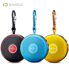 SHIDU T1 Bluetooth Speaker Dust Proof & Splash Proof Portable Mini Speaker MicroSD Functionality Powerful Wireless Speakers
