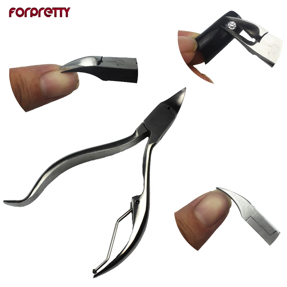 Ногтей cliper alicate de Unha cortador купе Ongle Книги по искусству резак Ножницы щипчики ingromn
