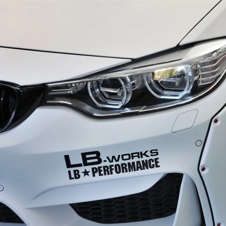 JL 20 см * 6 LibertyWalk LB работает движения личности виниловые наклейки на машину