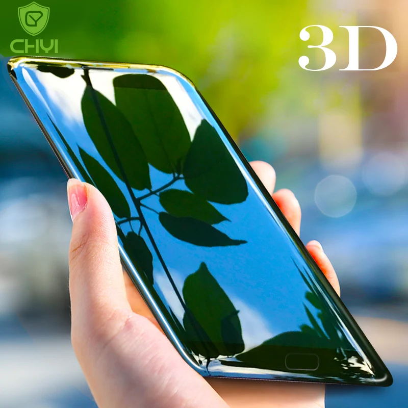 CHYI 3D изогнутое стекло для Oneplus 5 5 T полная защита экрана олеофобное покрытие 5,5 дюйма 1+ 5 9H закаленное стекло OnePlus5