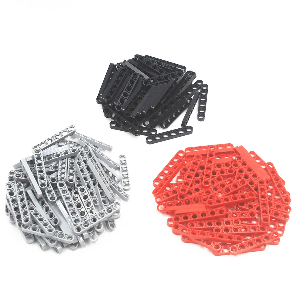 Building Blocks MOC Technic Parts 30pcs TECHNIC 6M HALF BEAM compatible with lego for kids boys toy