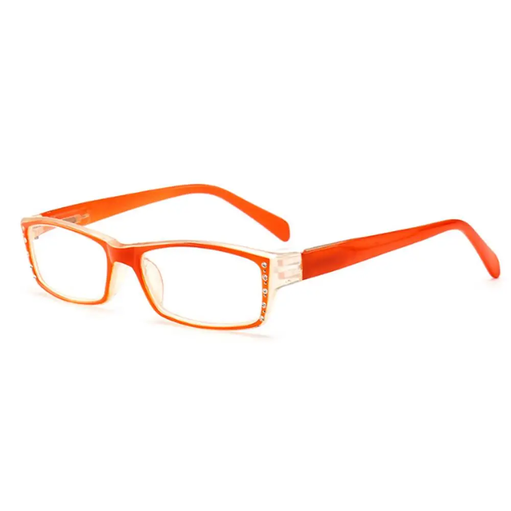 Популярная синяя пленка, защита от излучения, очки для чтения+ 1,00 1,50 2,00 2,50 3,00 3,50 4,00 - Цвет оправы: Orange