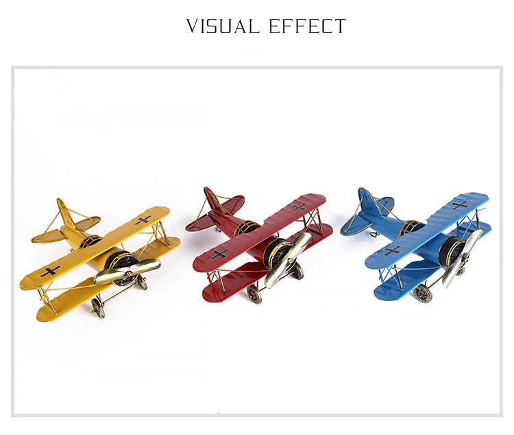 Оловянная модель самолета статуэтки и миниатюры, аппаратные изделия ручной работы для украшения дома подарки HD001