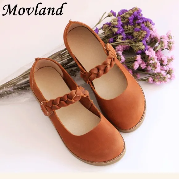 Hot selling,New 2016 Head layer cowhide pure handmade shoes, retro art Mori girl's shoes, casual women shoes,2 colors Hot selling,New 2016 Head layer cowhide pure handmade shoes, retro art Mori girl's shoes, casual women shoes,2 colors