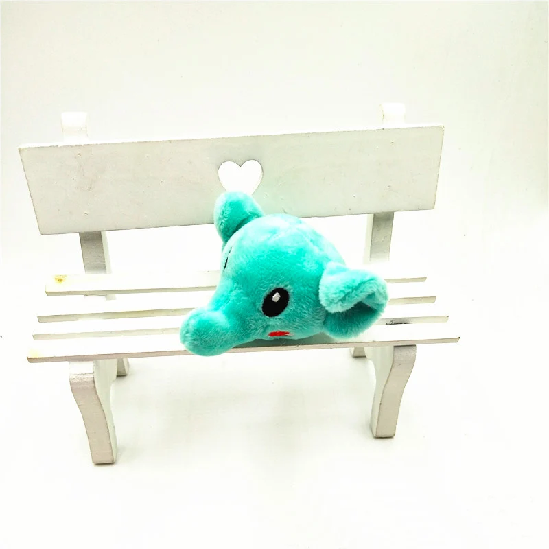 stuffed elephant keychain