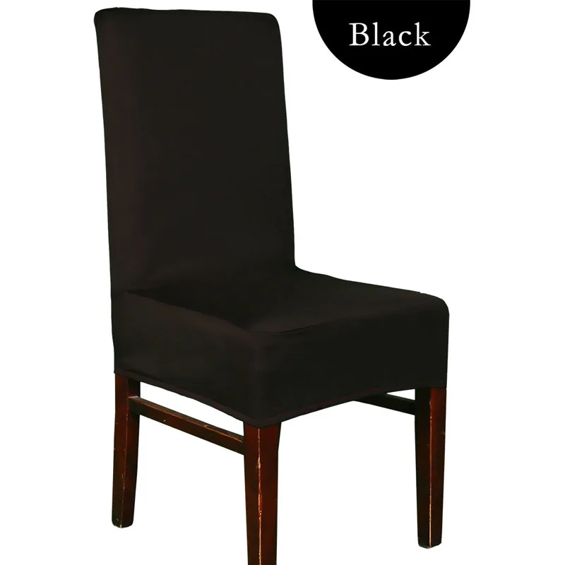 

1PC Stretch Seat Covers 2016 Big Promotion Popular Cheap Spandex Machine Washable Chair Cover for Hotel Dining Home Decoration
