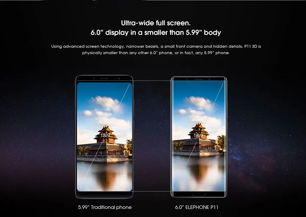 ELEPHONE P11 3D 4G Smartphone