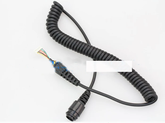 

10pin Mic Microphone Cord W/GCIA Replacement Cable Wire RMN5052A For Motorola Radio M8268 M8220 XPR4300 XPR4550