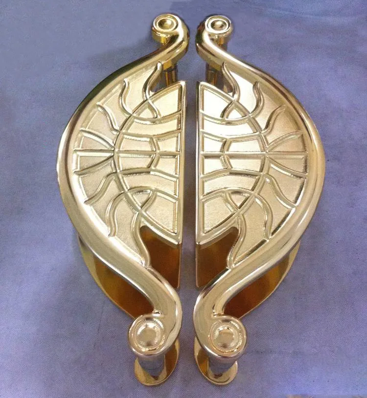 Chinese antique semicircular glass door handle door handle door handle