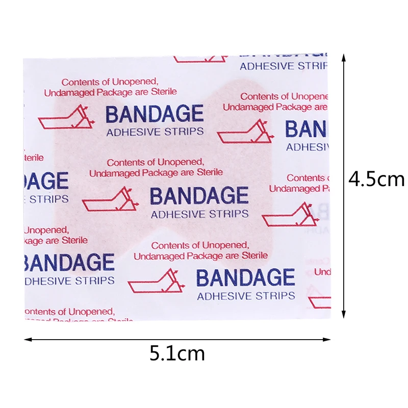 10 шт. одноразовые водонепроницаемые клейкие повязки, дышащая аптечка первой помощи, медицинские гемостатические наклейки для детей и взрослых