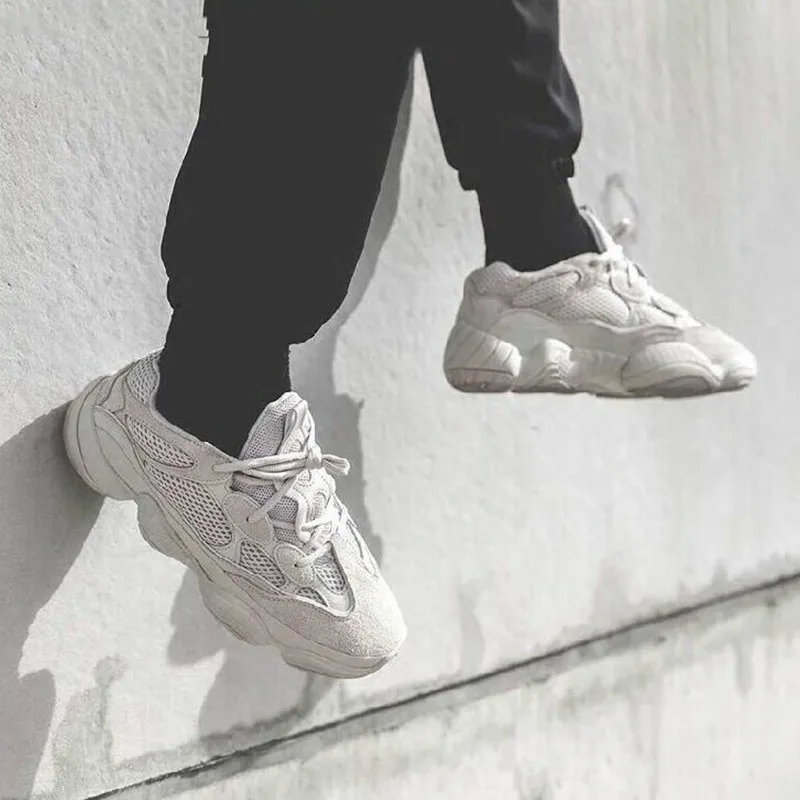 

Desert Suede And Mesh Leather Women Platforms Casual Shoes 2018 Street Styles Fashion Trainers Designer Shoes Women Sneaker