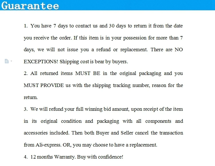guarantee