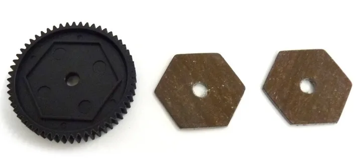 

Himoto 1/10 scale RC CAR parts 31611 Main Gear 56T and Slipperpads 1P