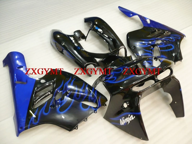 

Plastic Fairings for Zx9r 1994 - 1997 Motorcycle Fairing Zx9r 1997 Black Blue Frame Bodywork Zx 9r 1994