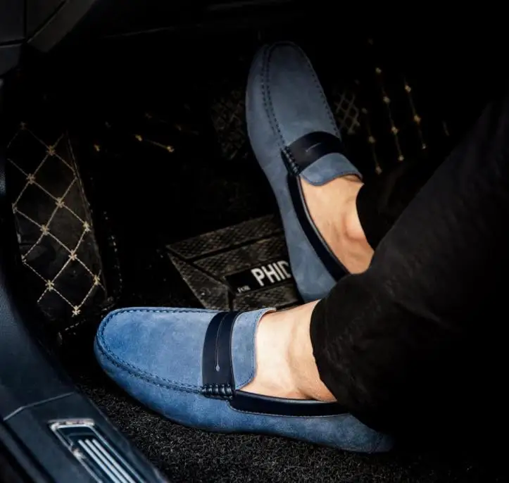  Xiaomi mijia men's suede moccasin pigskin shoes for comfortable Breathable walk summer men's casual