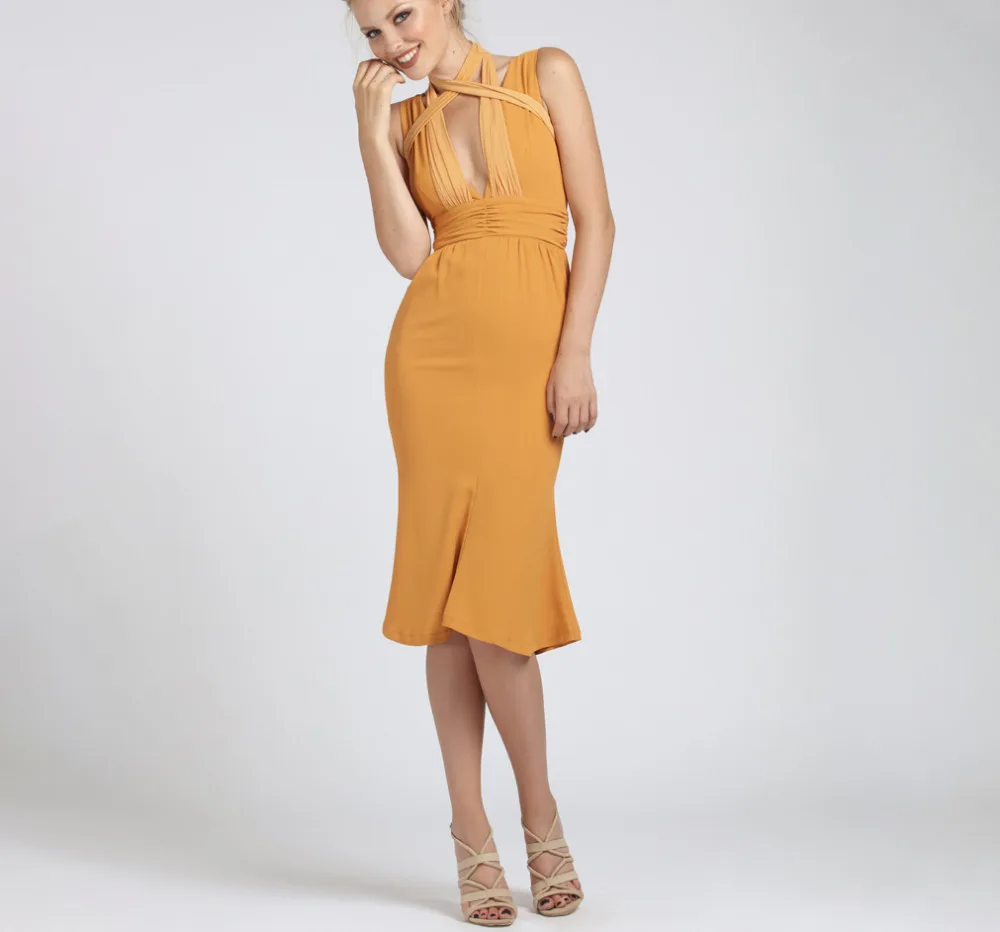 DARLA DRESS GOLD-3 
