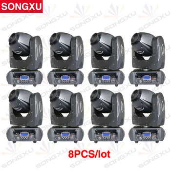 

SONGXU 8pcs/lot Hot! High Power 40W Gobo LED Moving Head Light with 3 Facet Prism Moving Head /SX-MH40