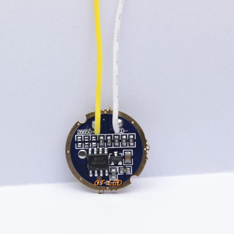 10 шт. cree xml led XPL xml2 T6 U2 драйвер 17 мм 20 3 4 2 в 2.2A 5 режимный Светодиодный для