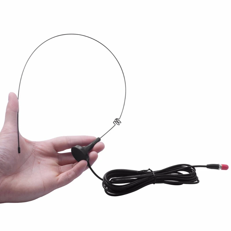 Радио антенна UT 108UV коэффициент усиления антенны SMA двухдиапазонный УКВ/VHF для