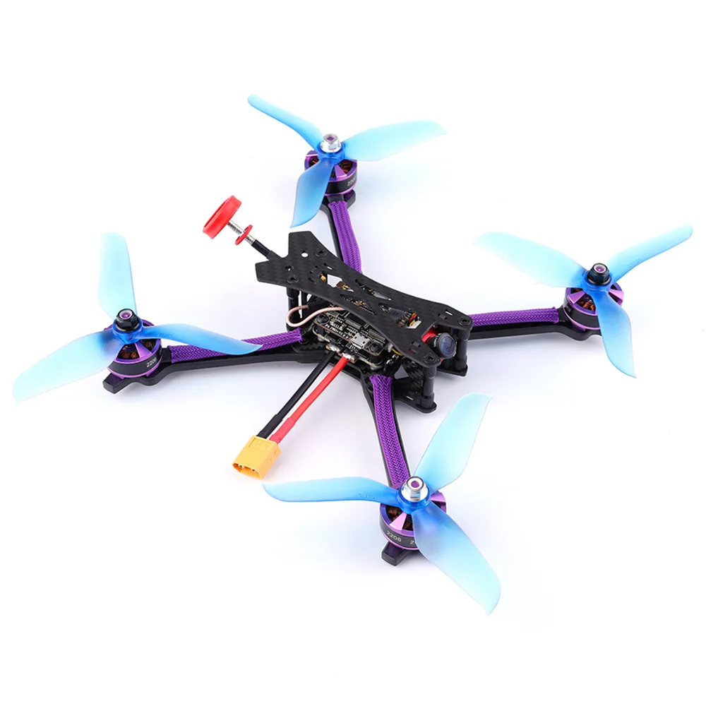 

Tero Q215mm FPV Racing Drone F4 PRO+ V2 FC 35A 2-6S Blheli-S 4In1 ESC 5.8G VTX 800TVL Camera Frsky XM Receiver PNP/BNF