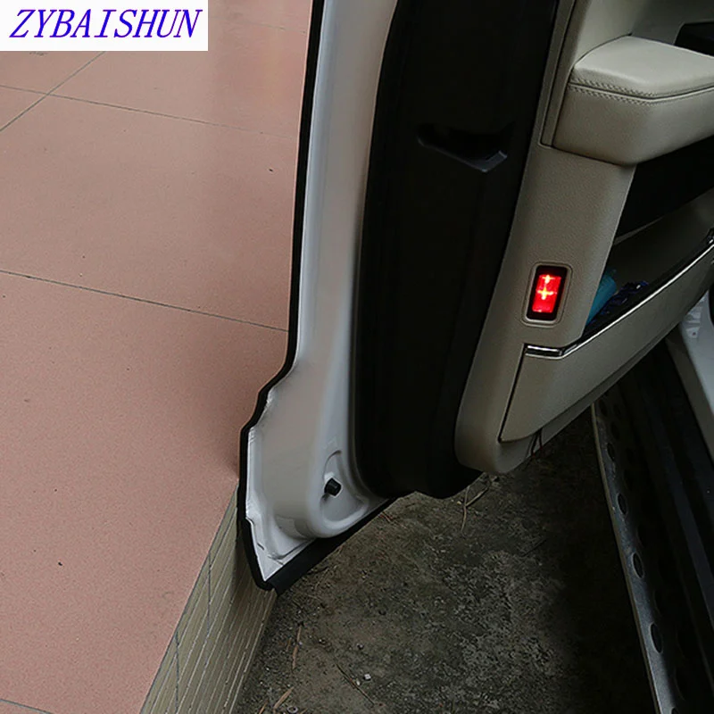 

5 m Anti-Collision Lane Protection Door Ribbons Rubber Edge Gates Locks Side Protector Sticker for Mitsubishi ASX/Outlander