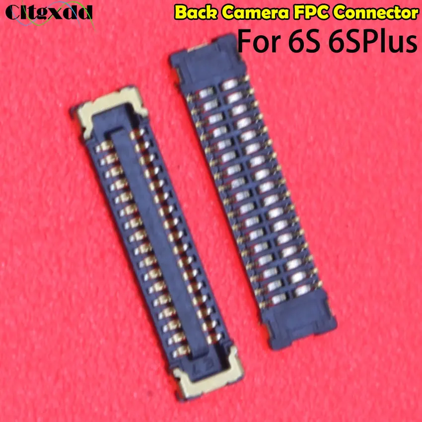 Cltgxdd 1 шт. передняя/задняя камера Flex кабель fpc-коннектор для подключения ЖК-дисплея на материнская плата для iPhone 5 5S 5C 6 6 P 6 S 6SP 7 8 Plus - Цвет: 6S 6SP Back Camera