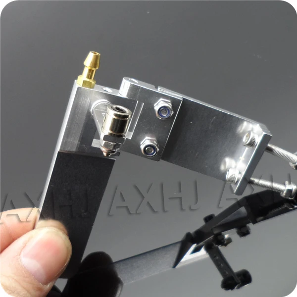 New Aluminum 75mm 95mm Long Remote Control RC Boat Rudder With Water