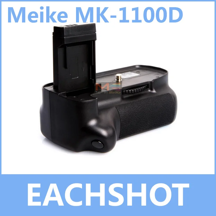 MeiKe MK-1100D, вертикальный набор держателя батареи для Canon 1100D камеры Rebel T3 Kiss X50