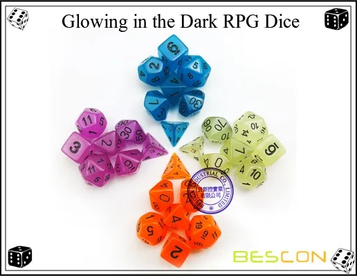 Glowing In Dark 7pcs Polyhedral Dice Set D4-D20-3#.jpg