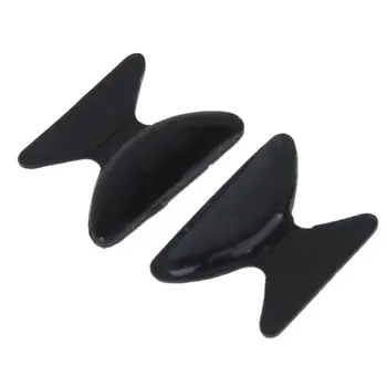 

1 Pair of Stick-On Eyeglasses/Sunglasses/Spectacles Silicone Nose Pads Anti-Slip---Black