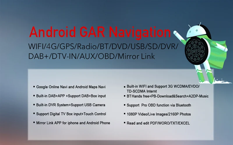 Немецкий склад Android 9,0 64GB Автомобильный dvd-плеер для peugeot 207 2007- gps-навигация, радио, стерео Мультимедиа карта камеры