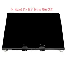 4 шт. оригинальный новый для Macbook Pro retina 13 "A1989 2018 Полный ЖК-дисплей в сборе