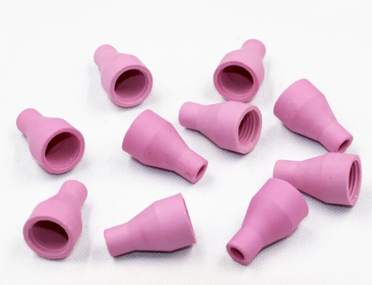 

50pcs Argon Arc Welding Machine QQ-150A Argon Arc Welding Gun Ceramic Nozzle Nozzle Protective Sleeve Gun Head Accessories