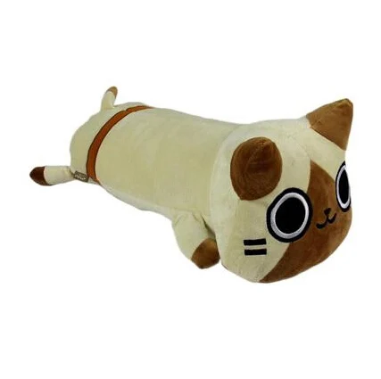 Japonais Anime Monstre Chasseur Airou Chat Peluche Jouets 40cm De Long Coussin Aliexpress