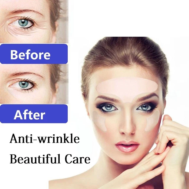 Anti Wrinkle Eye Face Pad Medical Grade Silicone Anti aging Eliminate