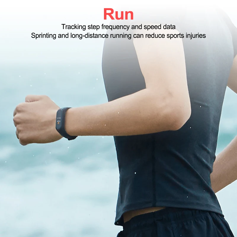 Smart Band Heart Rate Blood Pressure Monitor Smart Bracelet Sport Smart Watch Health Fitness Tracker Wristband 5