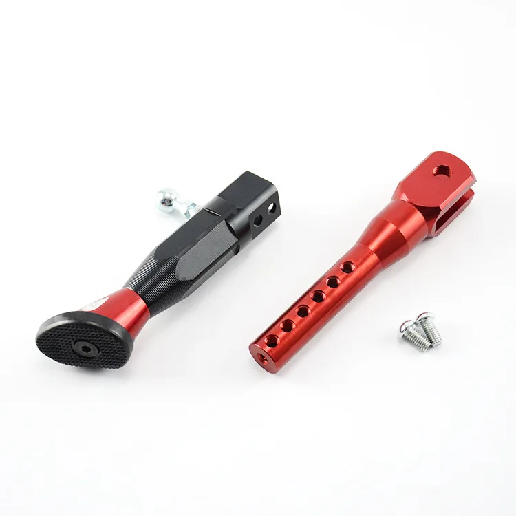 Motorcycle-Parts-Adjustable-Height-21-25CM-Kickstands-Motor-Scooter-Modified-Foot-Bracket-CNC-Aluminum-Alloy-Side (4)