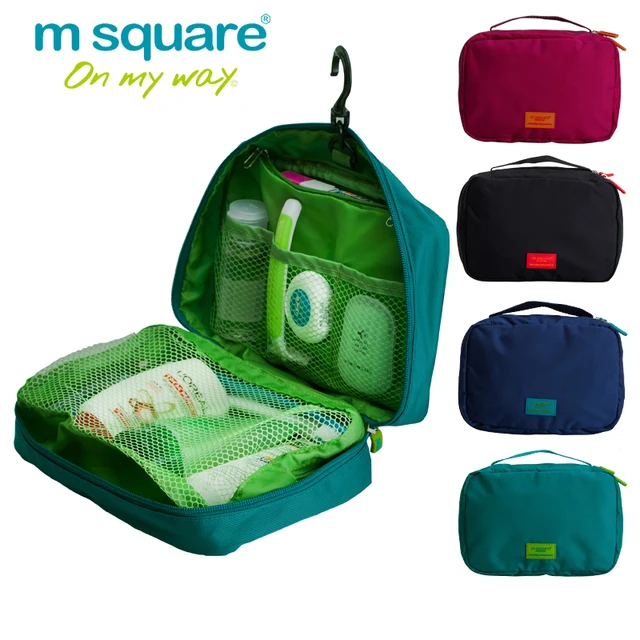 M Square Hanging Cosmetic Bag For Make Up Organizer Travel Toiletry