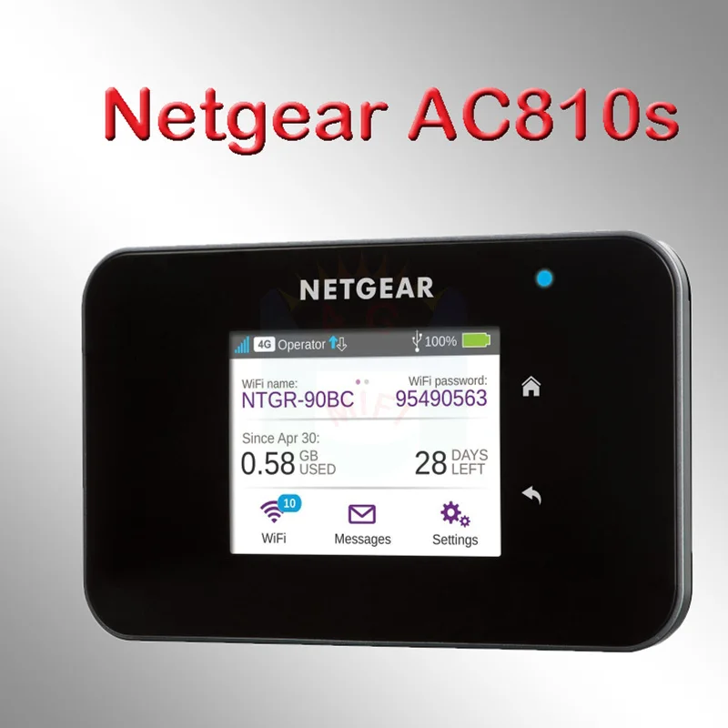 Новейший маршрутизатор netger AC810S 4g 600 Мбит/с 4g wifi роутер 4g wifi ключ lte беспроводной Aircard 810S 4G LTE mifi Карманный usb wi fi роутер 4g