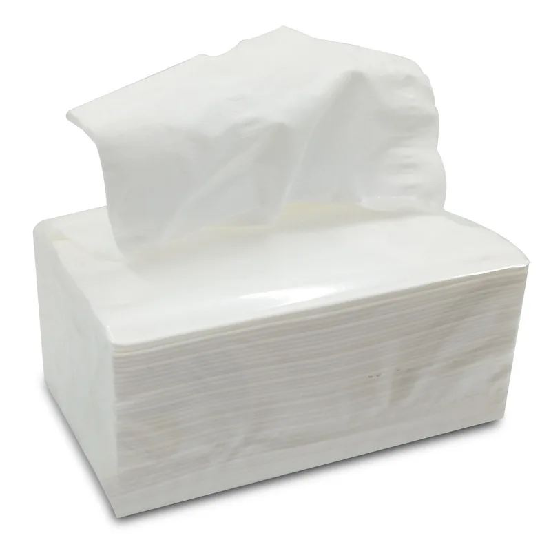 A Boxful 30 Packet Tissue 3 Floor 270 Hotel Napkins Original Wood Pulp