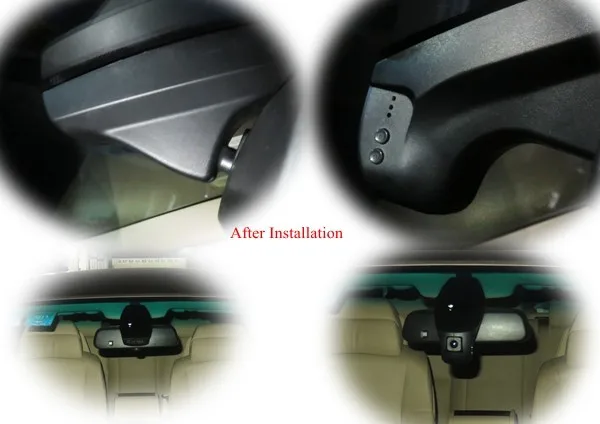 Two Year Guarantee Full HD 1080P Car Camera Car DVR Vehicle Dash Camera NTK96655+Sony IMX322 For BMW