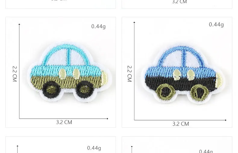 Мультфильм Аниме автомобили нашивки одежда аппликации вышитые полосы значки железные аппликации, наклейки для одежды@ G