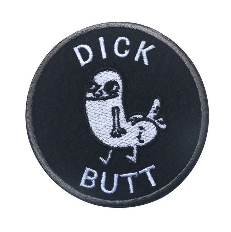 Dick butt военная армия тактический боевой вышивка заплатка для одежды эмблема Аппликации, бейджи - Цвет: 4
