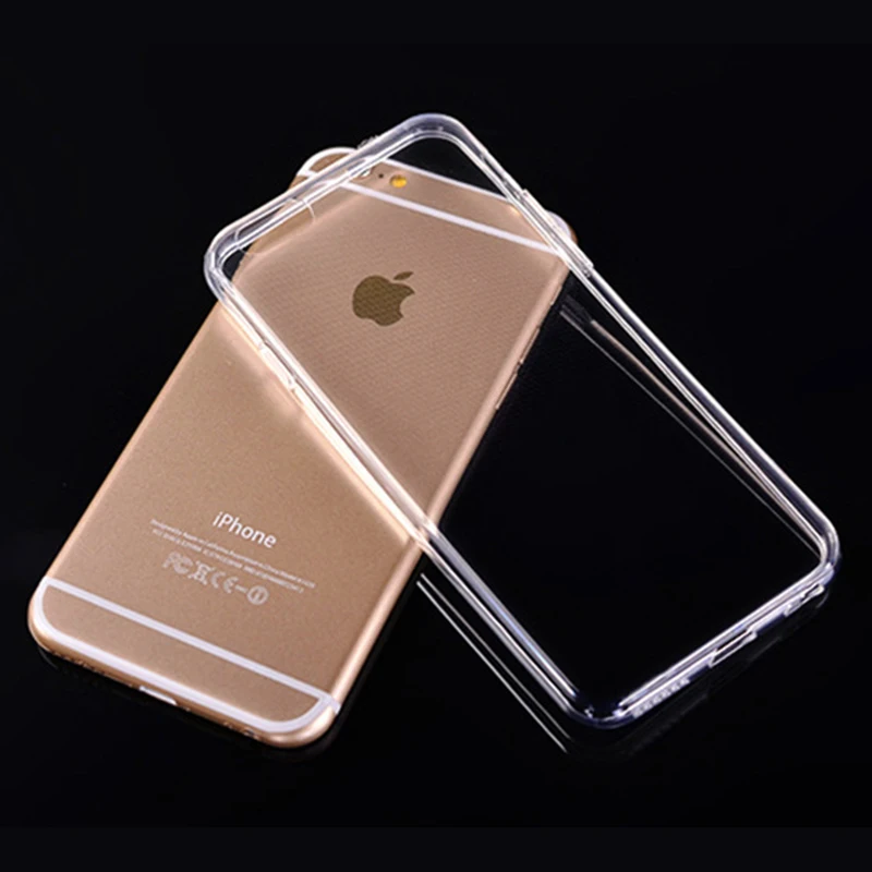 

2018 Hot Sale Limited For Iphone X 4 8 7 Plus 6 6s 5 5s Se 0.3mm Ultra Thin Slim Crystal Soft Gel Transparent Phone Cover Coque