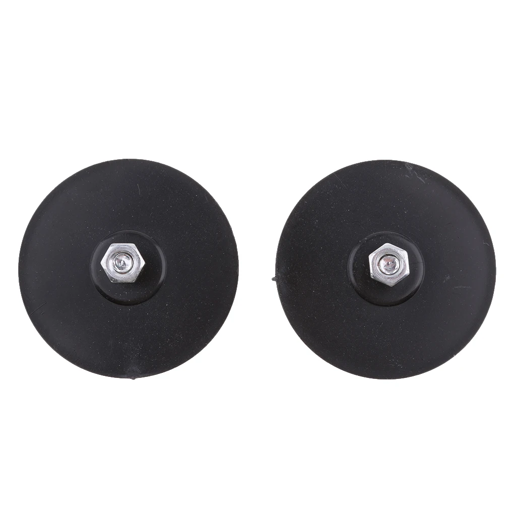 8 pcs 2 Inch Round High Visibility Reflective Reflector Light Assembly for Motorcycles Motor ATV Bikes Dirt Bike  Red & Orange