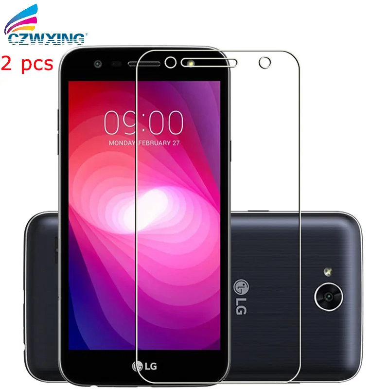 2pcs Screen Protector For LG X Power 2 Tempered Glass LG X Power 2 Power2 M320 M 320 Screen Protector Glass Protective Film (2)