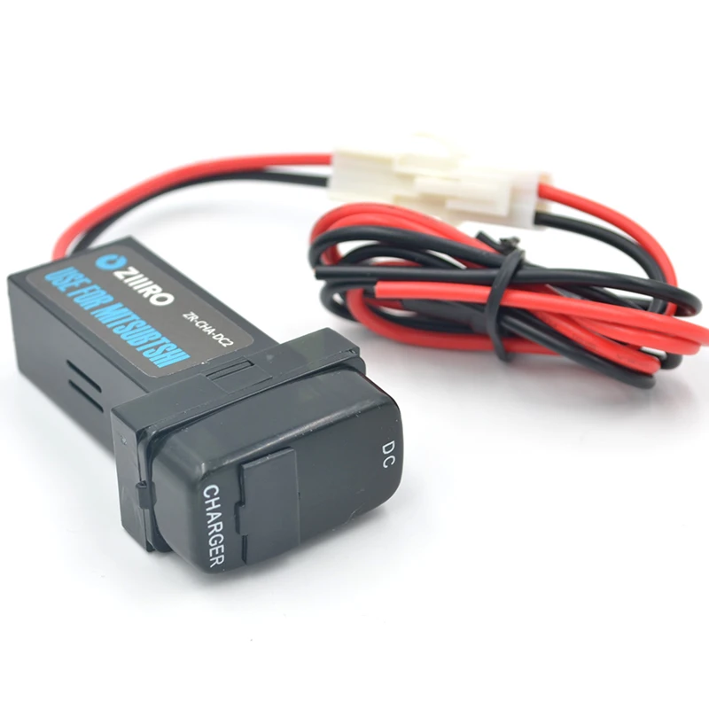 USB разъем для автомобильного зарядного устройства вольтметр адаптер дисплей