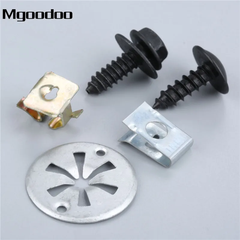 Lower Guard Panel Retainer 10X Engine Undertray Cover Clips Seat VW for Audi