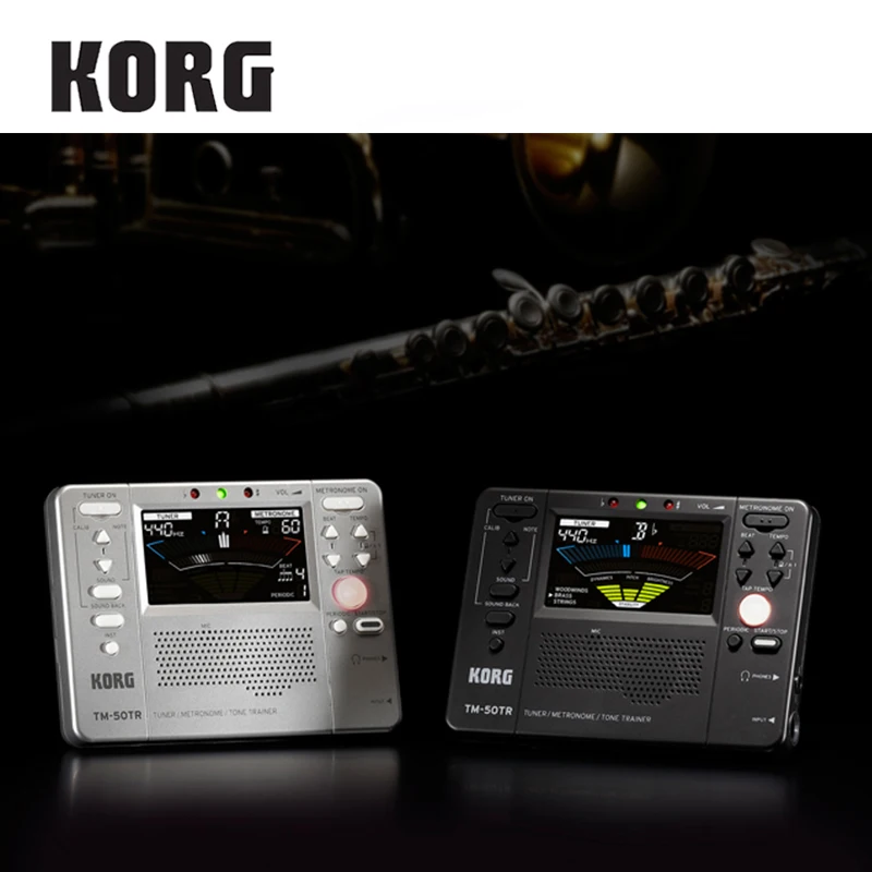 Korg TM50TR TM 50TR универсальный прибор тюнер/тренажер метроном/тональный тренажер